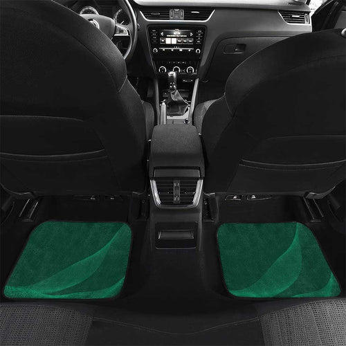 Custom New Zealand And Pakistan Cricket Car Mats 2025 Black Cap Shaheens Together