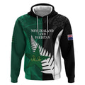 Custom New Zealand And Pakistan Cricket Hoodie 2025 Black Cap Shaheens Together