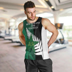 Custom New Zealand And Pakistan Cricket Men Tank Top 2025 Black Cap Shaheens Together