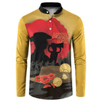 Australia Two-up Pennies ANZAC Day Button Sweatshirt Slouch Hat Last Post With Poppy