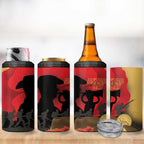 Australia Two-up Pennies ANZAC Day 4 in 1 Can Cooler Tumbler Slouch Hat Last Post With Poppy