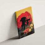 Australia Two-up Pennies ANZAC Day Canvas Wall Art Slouch Hat Last Post With Poppy