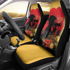 Australia Two-up Pennies ANZAC Day Car Seat Cover Slouch Hat Last Post With Poppy