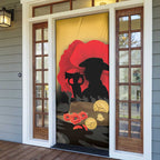 Australia Two-up Pennies ANZAC Day Door Cover Slouch Hat Last Post With Poppy