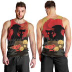 Australia Two-up Pennies ANZAC Day Men Tank Top Slouch Hat Last Post With Poppy