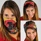 Australia Two-up Pennies ANZAC Day Neck Gaiter Slouch Hat Last Post With Poppy