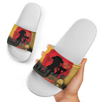 Australia Two-up Pennies ANZAC Day Slide Sandals Slouch Hat Last Post With Poppy