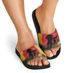 Australia Two-up Pennies ANZAC Day Slide Sandals Slouch Hat Last Post With Poppy