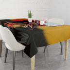 Australia Two-up Pennies ANZAC Day Tablecloth Slouch Hat Last Post With Poppy