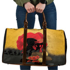 Australia Two-up Pennies ANZAC Day Travel Bag Slouch Hat Last Post With Poppy
