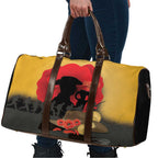 Australia Two-up Pennies ANZAC Day Travel Bag Slouch Hat Last Post With Poppy