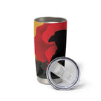 Australia Two-up Pennies ANZAC Day Tumbler Cup Slouch Hat Last Post With Poppy