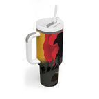 Australia Two-up Pennies ANZAC Day Tumbler With Handle Slouch Hat Last Post With Poppy