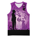 Australia Animals ANZAC Day Basketball Jersey Lest We Forget The Animals Too Purple Poppy