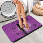 Australia Animals ANZAC Day Bathroom Set Lest We Forget The Animals Too Purple Poppy