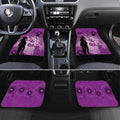Australia Animals ANZAC Day Car Mats Lest We Forget The Animals Too Purple Poppy