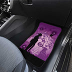 Australia Animals ANZAC Day Car Mats Lest We Forget The Animals Too Purple Poppy