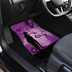 Australia Animals ANZAC Day Car Mats Lest We Forget The Animals Too Purple Poppy