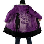 Australia Animals ANZAC Day Cloak Lest We Forget The Animals Too Purple Poppy