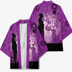 Australia Animals ANZAC Day Kimono Lest We Forget The Animals Too Purple Poppy