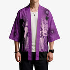 Australia Animals ANZAC Day Kimono Lest We Forget The Animals Too Purple Poppy