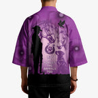 Australia Animals ANZAC Day Kimono Lest We Forget The Animals Too Purple Poppy