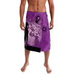 Australia Animals ANZAC Day Lavalava Lest We Forget The Animals Too Purple Poppy