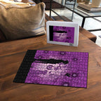 Australia Animals ANZAC Day Puzzle Lest We Forget The Animals Too Purple Poppy