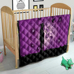 Australia Animals ANZAC Day Quilt Lest We Forget The Animals Too Purple Poppy