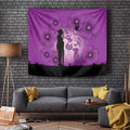 Australia Animals ANZAC Day Tapestry Lest We Forget The Animals Too Purple Poppy