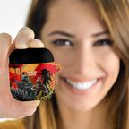 New Zealand and Australia ANZAC Day AirPods Case Sliver Fern Kakapo With Golden Wattle Kangaroo - Aussie Hoodie