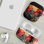 New Zealand and Australia ANZAC Day AirPods Case Sliver Fern Kakapo With Golden Wattle Kangaroo - Aussie Hoodie