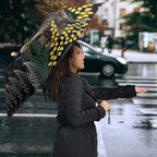 New Zealand and Australia ANZAC Day Umbrella Sliver Fern Kakapo With Golden Wattle Kangaroo - Aussie Hoodie
