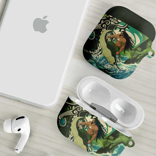 Aotearoa Tangaroa Atua AirPods Case New Zealand God Of The Ocean - Aussie Hoodie