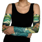 Aotearoa Tangaroa Atua Arm Sleeves New Zealand God Of The Ocean - Aussie Hoodie