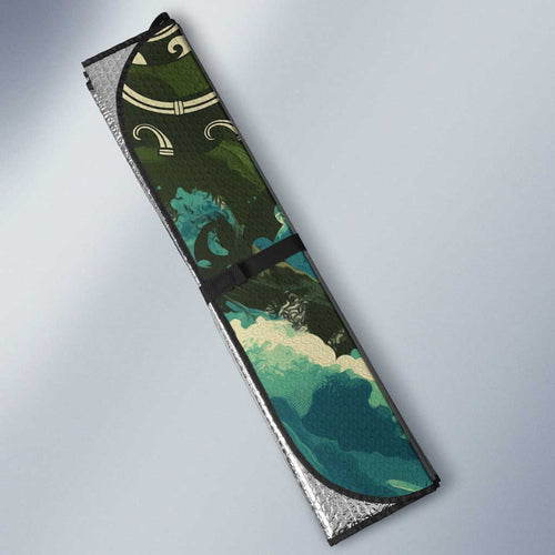 Aotearoa Tangaroa Atua Auto Sun Shade New Zealand God Of The Ocean - Aussie Hoodie