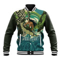 Aotearoa Tangaroa Atua Baseball Jacket New Zealand God Of The Ocean