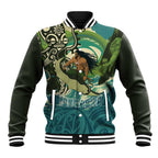 Aotearoa Tangaroa Atua Baseball Jacket New Zealand God Of The Ocean