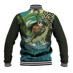 Aotearoa Tangaroa Atua Baseball Jacket New Zealand God Of The Ocean