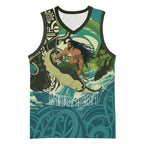 Aotearoa Tangaroa Atua Basketball Jersey New Zealand God Of The Ocean - Aussie Hoodie