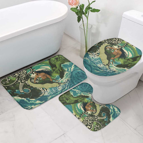 Aotearoa Tangaroa Atua Bathroom Set New Zealand God Of The Ocean - Aussie Hoodie