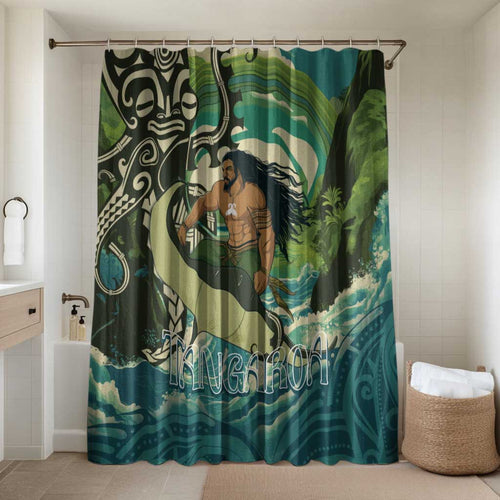 Aotearoa Tangaroa Atua Bathroom Set New Zealand God Of The Ocean - Aussie Hoodie
