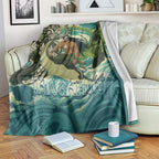 Aotearoa Tangaroa Atua Blanket New Zealand God Of The Ocean