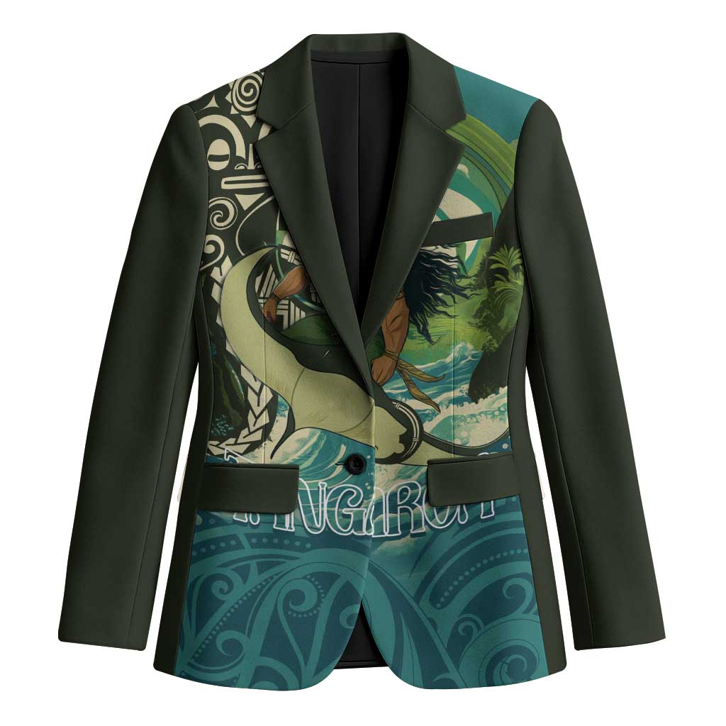 Aotearoa Tangaroa Atua Blazer New Zealand God Of The Ocean - Aussie Hoodie