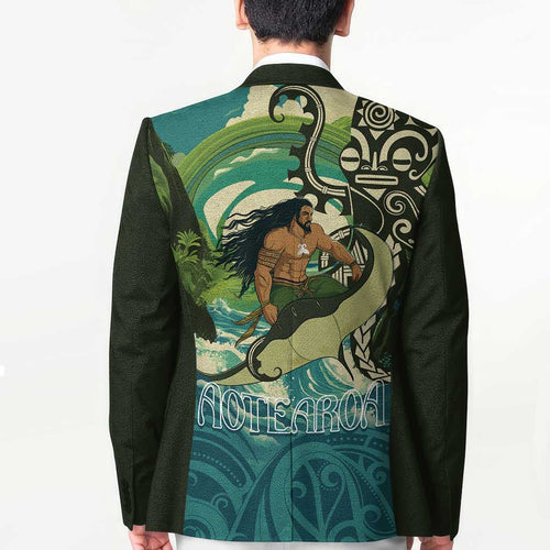 Aotearoa Tangaroa Atua Blazer New Zealand God Of The Ocean - Aussie Hoodie