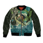 Aotearoa Tangaroa Atua Bomber Jacket New Zealand God Of The Ocean