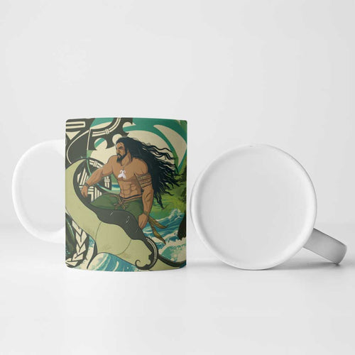 Aotearoa Tangaroa Atua Ceramic Mug New Zealand God Of The Ocean - Aussie Hoodie
