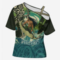 Aotearoa Tangaroa Atua Cross Shoulder Shirt New Zealand God Of The Ocean - Aussie Hoodie
