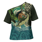 Aotearoa Tangaroa Atua Cross Shoulder Shirt New Zealand God Of The Ocean - Aussie Hoodie