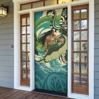 Aotearoa Tangaroa Atua Door Cover New Zealand God Of The Ocean - Aussie Hoodie